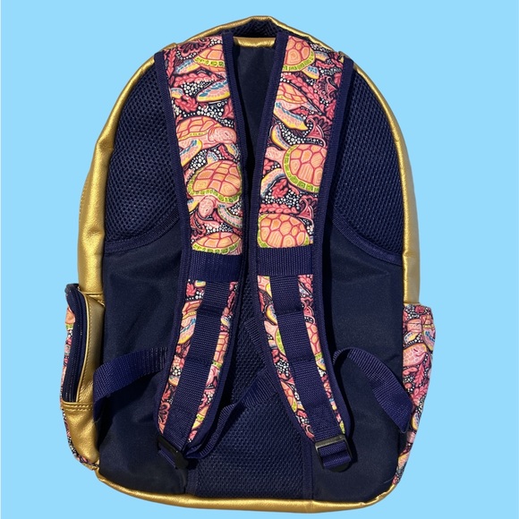 Simply southern: full sized dancing turtles bookbag - Picture 2 of 7